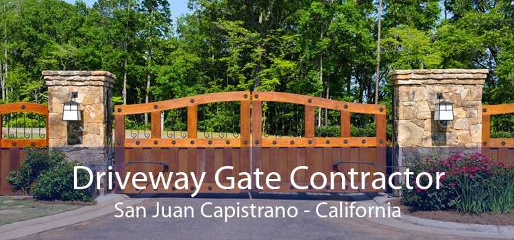 Driveway Gate Contractor San Juan Capistrano - California