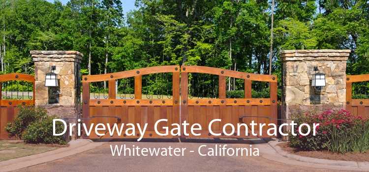 Driveway Gate Contractor Whitewater - California