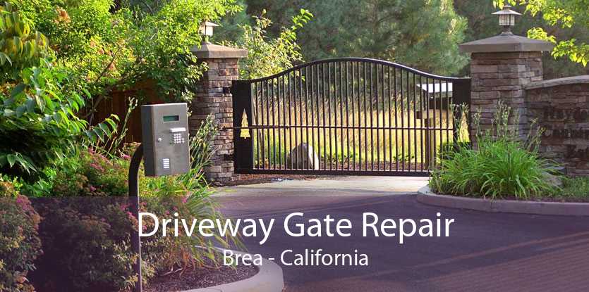 Driveway Gate Repair Brea - California