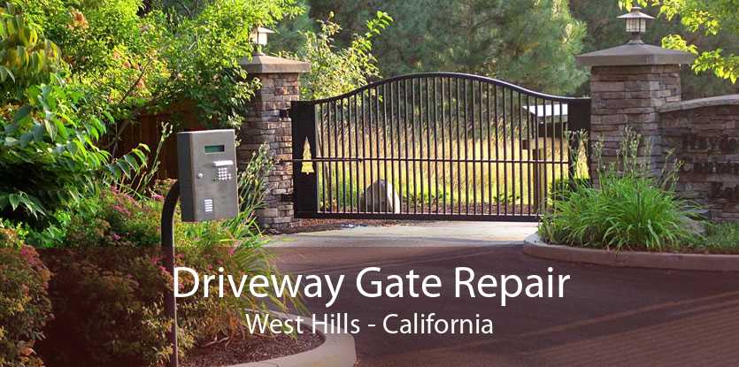 Driveway Gate Repair West Hills - California