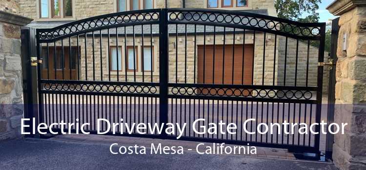 Electric Driveway Gate Contractor Costa Mesa - California